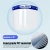 Import Multifunctional visor for wholesales protection anti-fogging full plastic medical face shield from China