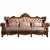 Import N235F American Luxury Furniture Solid Wood Sofa Set European Classic Leather Sofa from China