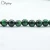 Import Natural 10mm perfect round shape polished face green tiger eye wholesale loose gemstone from China
