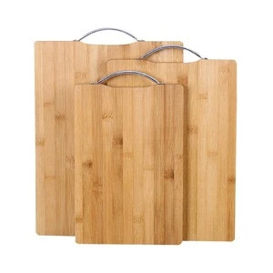 Natural Bamboo Cutting Board,Non-slip Chopping Board