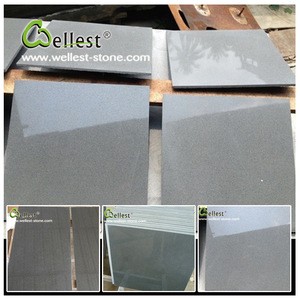 Natural Stone Grey Basalt Polished Indoor Paving Stone Tiles