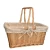 Import Natural Wicker Picnic Basket With Handle Wicker Hamper Kit from China