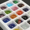 Nature polished crystals healing colorful crystal crafts  yoni eggs crystal vaginal eggs box for Woman
