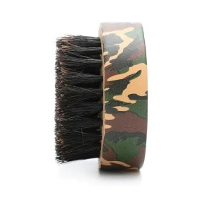 Nature wooden handle faced cleaning beard shaved brush
