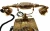 Import Nautical Solid Beautiful Victorian Brass Rotary Dial Working Office Telephone from India