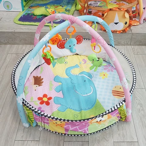New Arrival 3 in 1 Baby PlayMat with Balls-Plush Turtle Activity Gym and Ball Pit Play Gym