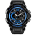 New arrival big dial 5 ATM waterproof double clock sport chrono watches male clock best gift watch