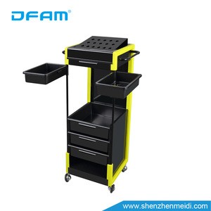 new Beauty salon trolley Barber SPA equipment hairdressing color storage drawer cart tool
