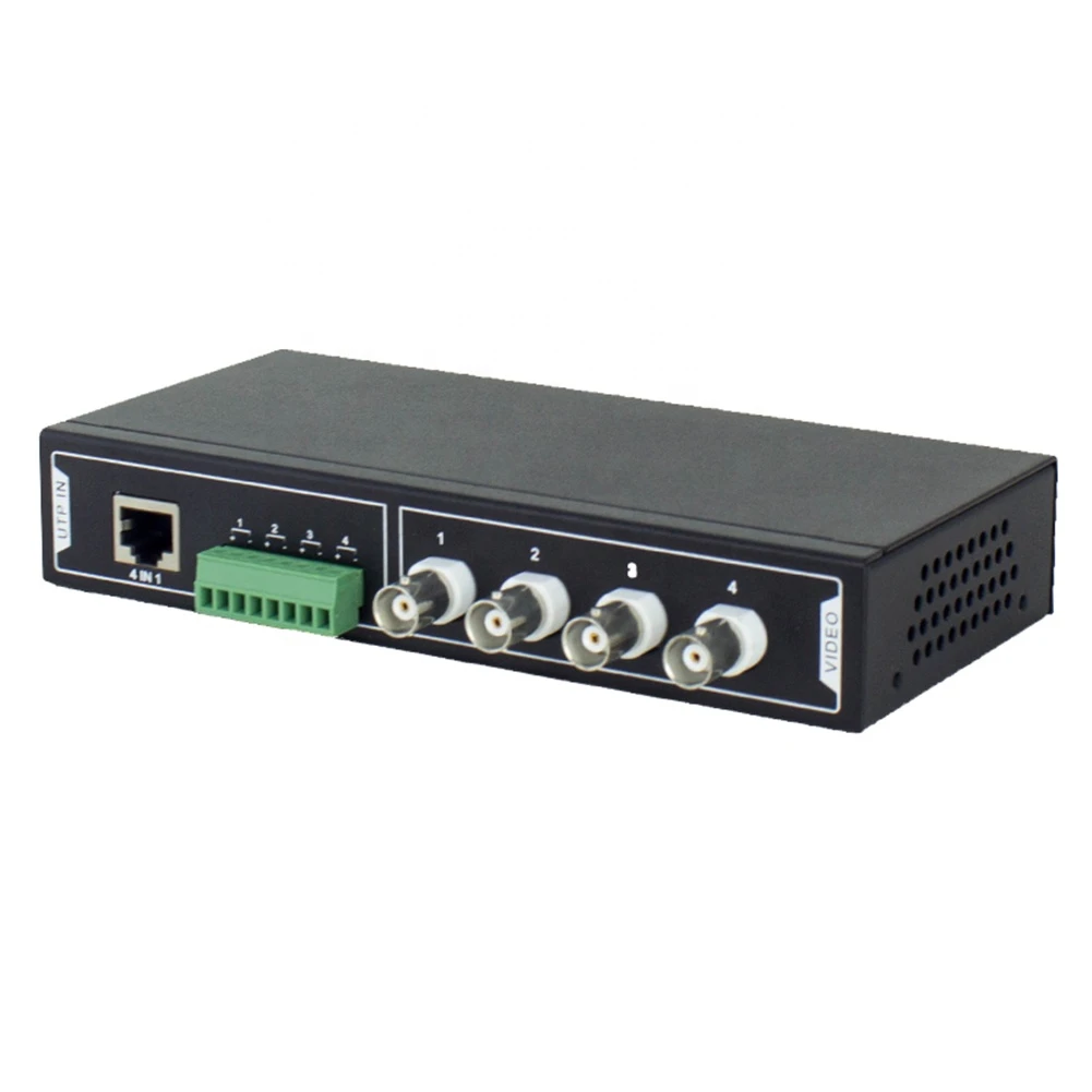 New CCTV Accessories Video transceiver UTP 4ch passive Balun for HD AHD CVI TVI cameras