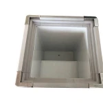 new coming freezer parts abs frame corner of island seafood freezer