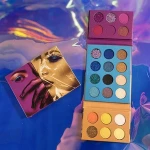 New Cruelty free Vegan eyeshadow palette no brand 24 color book shape eyeshadow palette cosmetic makeup
