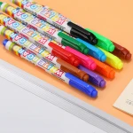 New Design Best Whiteboard Marker Pen 12 Colour Plastic Non-Toxic Whiteboard Marker Pen For School Kids