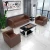 Import New Design Hot Sale Sofa Set Pu Leather Office Boss Sofa Office Furniture Sofa from China