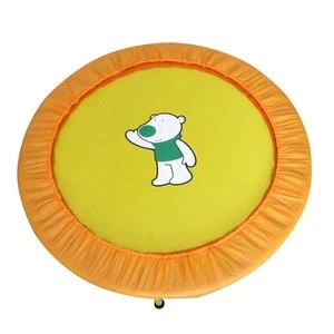 New Design Indoor Fitness Folding Kids Safety Round Jumping bed Mini Trampoline