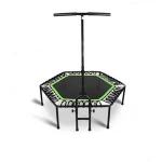 New Design Indoor Fitness Safety Kids Round Jumpingbed Mini Trampoline