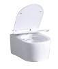 New design one piece wall hung toilet without cistern ceramic toilet 201S