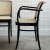 Import New Design Restaurant Armchair Dining Chair Natural Rattan chair from China