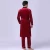 Import New Design Simple Exquisite Red Blue Long-Sleeved Mens Silk Nightgown Pants Pajamas from China