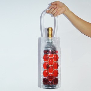 new design single wine bottle gel cooler bags