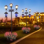 New Designer Solar Garden Lamp  Garden  led Outdoor Garden Light