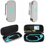 New EVA Hard Tool Case for Stethoscope  and accessories With Foam Compartment
