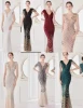 New French tulle lace fabric wedding evening dress ball dress Istanbul Turkey Dubai evening dress