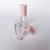 Import New Heart shape pink lid Lip Glaze tube transparent bottle plastic  cosmetics package lip gloss bottles from China