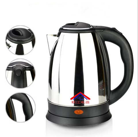 New household appliances  LJ-200D 1.8L 1500W electric kettle hot water boiler stainless steel teapot
