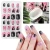Import New Nail Art Finished Supplies Designs Sticker Piece Child 24 Piece Patch Flame Halloween Fake Nail Removable Adhesive from China