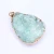 Import New product jewelry natural druzy crystal pendant from China