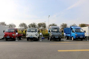 new released DITO mini cargo truck of euro V designed for city logistics