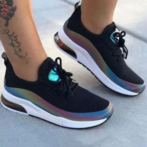 New Style Breathable Womens Sports Shoes ladies sneaker Casual Girl Fashion Running Shoes