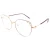 Import New style custom thin metal sunglasses for eyeglass display from China