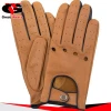 New style two color comparison driving gloves for men best sale | Full finger unlined driving gloves