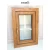 Import New York Custom Made Excellent Design Wooden Aluminum Frame Window Pushout Casement Windows With Double Glazed for Sale Online from China