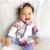 Import Newborn baby clothing long sleeve printed sleepwear overalls infant toddler wear bodysuits baby romper zipper from China