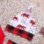 Import Newborn infant romper pants hat toddler cartoon deer long sleeve outfit my first Christmas 3pcs baby clothes set from China