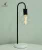 Newish 17*13*41CM bedside table light  portable light up wood base table lamp with G95 patent edison bulb for home decor