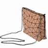 NewTrending Cork Eco Geometric Women Messenger Bags Leisure Confortable Chain Shoulder cork Crossbody Bags women handbag
