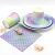 Import Nicro New Product 200 Pcs Paper Plates Cups Nakpins Set Birthday Paper Tableware Mermaid Party Supplies from China