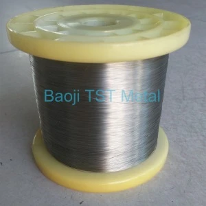 Nitinol Alloy wires ASTM F2063 titanium alloy wires baojitst