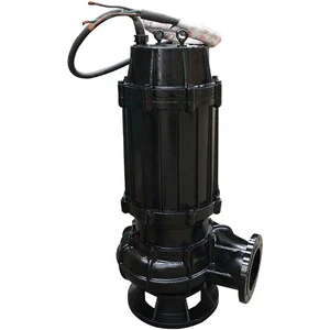 Non-clogging Vertical Cast Iron Submersible Dirty Water Sewage Pump