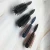 Import Non-slip hair styler brush hair black ABS plastic styling combs from China