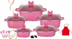 Non-stick Dessini 22pcs square cookware set