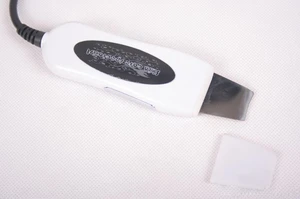 NV-A03 Hotsale facial scraper/ 1.1mhz ultra sonic scrubber with 2 probes