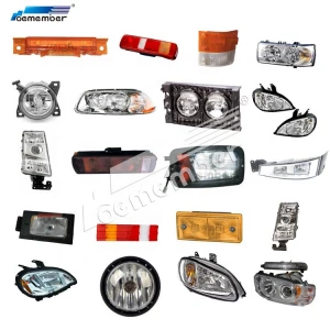 OE Member truck spare parts truck lamp headlight of truck body parts