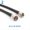 OEM 50-7 Feeder Cable 7D-FB RF Antenna Extension Jumper Cable SMA N TNC BNC M Connector