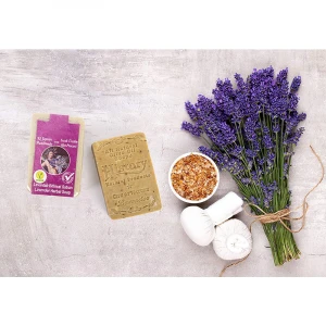 OEM  Bar Soap Handmade Lavender & Olive Oil - Multiple Skin Conditions - Vegan and Dermatologically Tested
