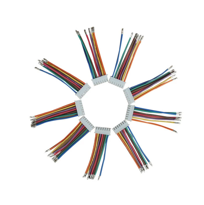 OEM Supplier Customized Car Auto Flat Ribbon Cable Assembly Molex VH XH JST Electronic Connector Wiring Harness