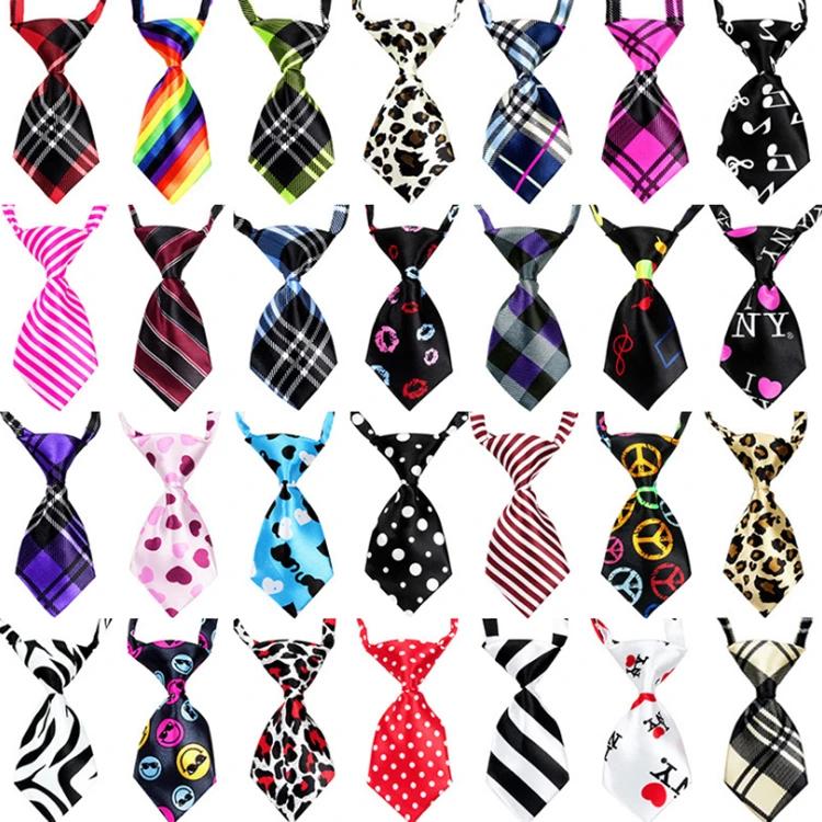 OEM Wholesale Pet Ties Bow Ties Cat Neckties Grooming Straps Dog Bow Tie